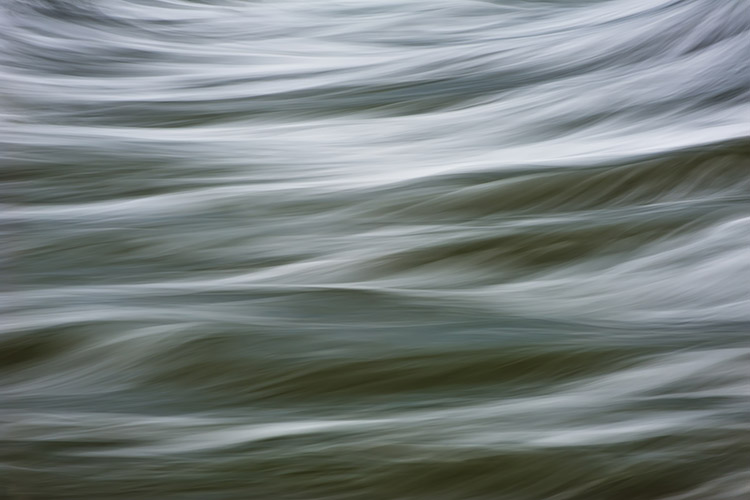 Ocean Waves Outer Banks Abstract Seascape Photography Print