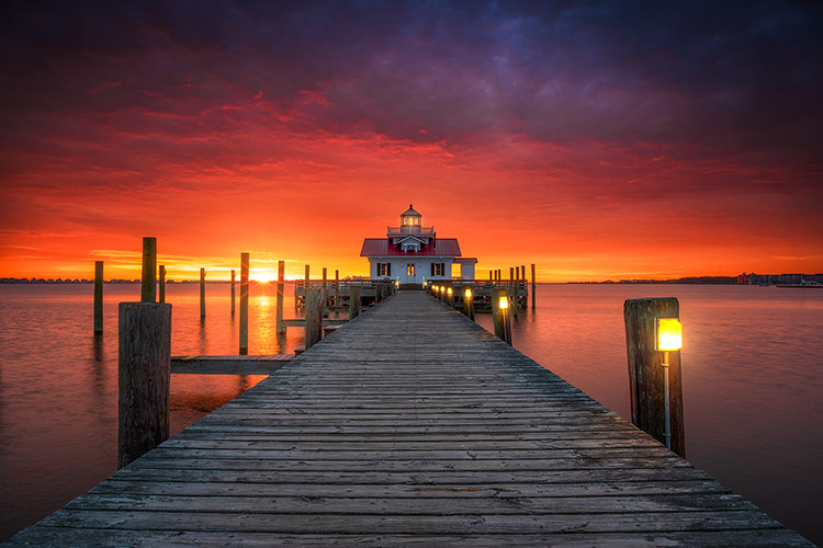 Manteo Lighthouse OBX NC