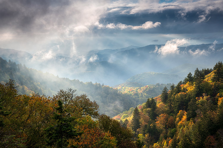 Cherokee NC Blue Ridge Parkway Landscape Prints