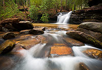 Table Rock State Park Waterfalls