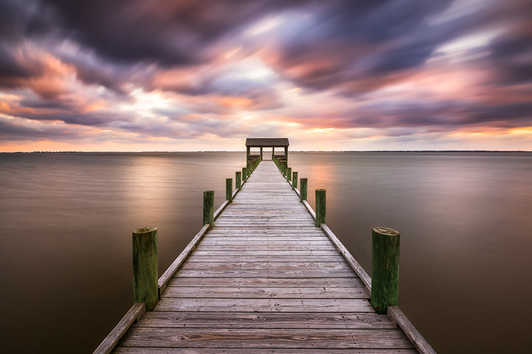 Sunset in Nags Head NC Fine Art Landscape