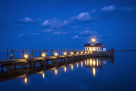 Roanoke Marshes Lighthouse Manteo NC OBX Landscape