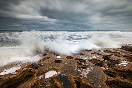 Palm Coast Florida Beach Seascape Photography