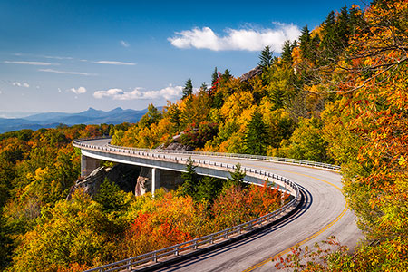 Linn Cove Viaduct Blue Ridge Parkway Photography