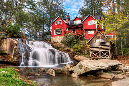 Western NC Waterfalls Photography Scenic Landscape