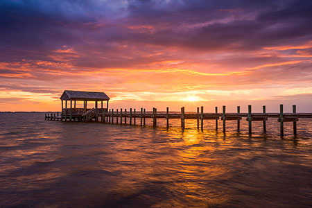 Sunset in Nags Head NC Fine Art Landscape