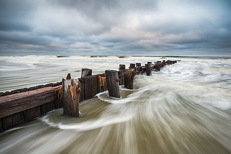 Charleston SC Folly Beach South Carolina Seascape Photo