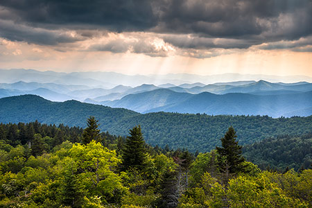 North Carolina Asheville NC Blue Ridge Parkway Scenic Photography